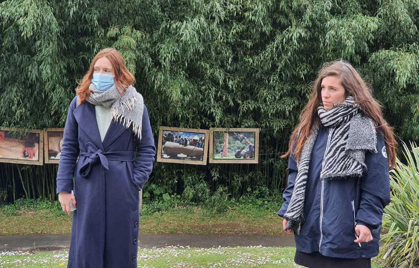 [Résidence de la nature]. Promenade au jardin du Conservatoire national botanique de Brest avec Loïc Delassus, phytosociologue au CNB. 15 mai 2021