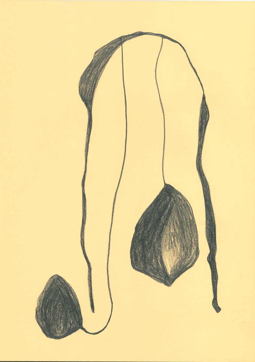 Nesrine Mouelhi, Sans titre, dessin, 2020