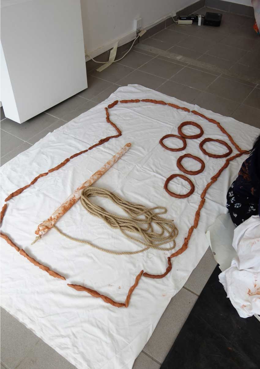 Nesrine Mouelhi, résidence [De la nature], local de la Pointe, Brest, juillet 2021