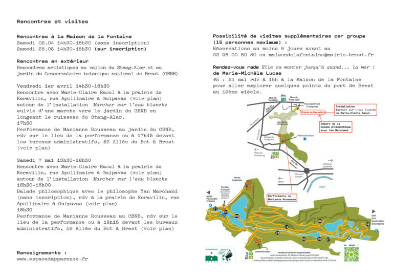 Livret des voyageureuses de Badïa Larouci pour l'expsosition Escale 1 à la Maison de la Fontaine à Brest du 22 mars au 6 juin 2022