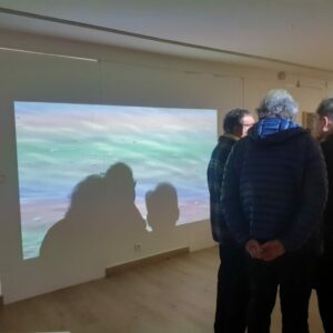 Vernissage de l'exposition [Escale #1 — Brest], le 29 mars 2022 à la Maison de la Fontaine à Brest