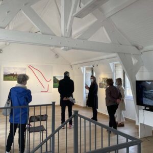 Vernissage de l'exposition [Escale #1 — Brest], le 29 mars 2022 à la Maison de la Fontaine à Brest