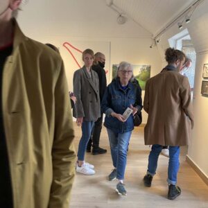 Vernissage de l'exposition [Escale #1 — Brest], le 29 mars 2022 à la Maison de la Fontaine à Brest