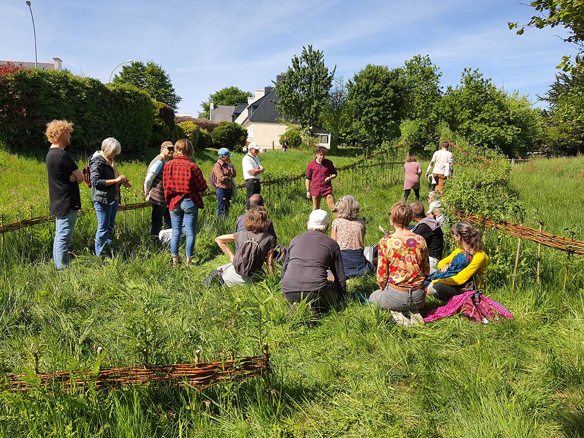 Balade philosphique avec Yan Marchand,prairie de Keravilin à Guipavas, prairie de Keravilin, 7 mai 2022