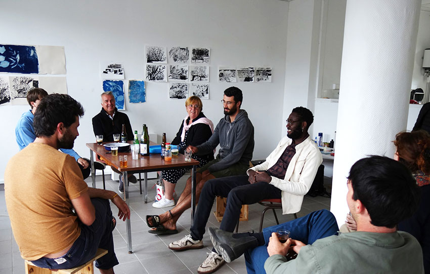 Rencontre avec Marie-Michèle Lucas au local de la Pointe,emission 0 [Oasis de pensees lucides], 18 août 2021