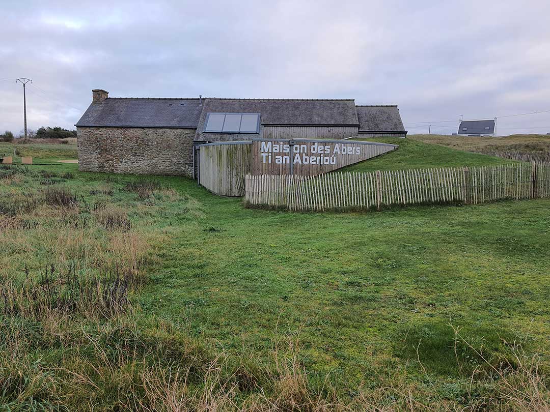 La Maison des Abers à Saint Pabu. Mai 2022. Photo Marie-Claire Raoul.