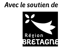 Logo du Conseil Régional de Bretagne avec mention soutien