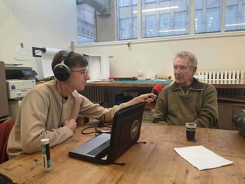 Interview de Gilles Clément pour Radio U à Brest par Anton, 5 décembre 2024