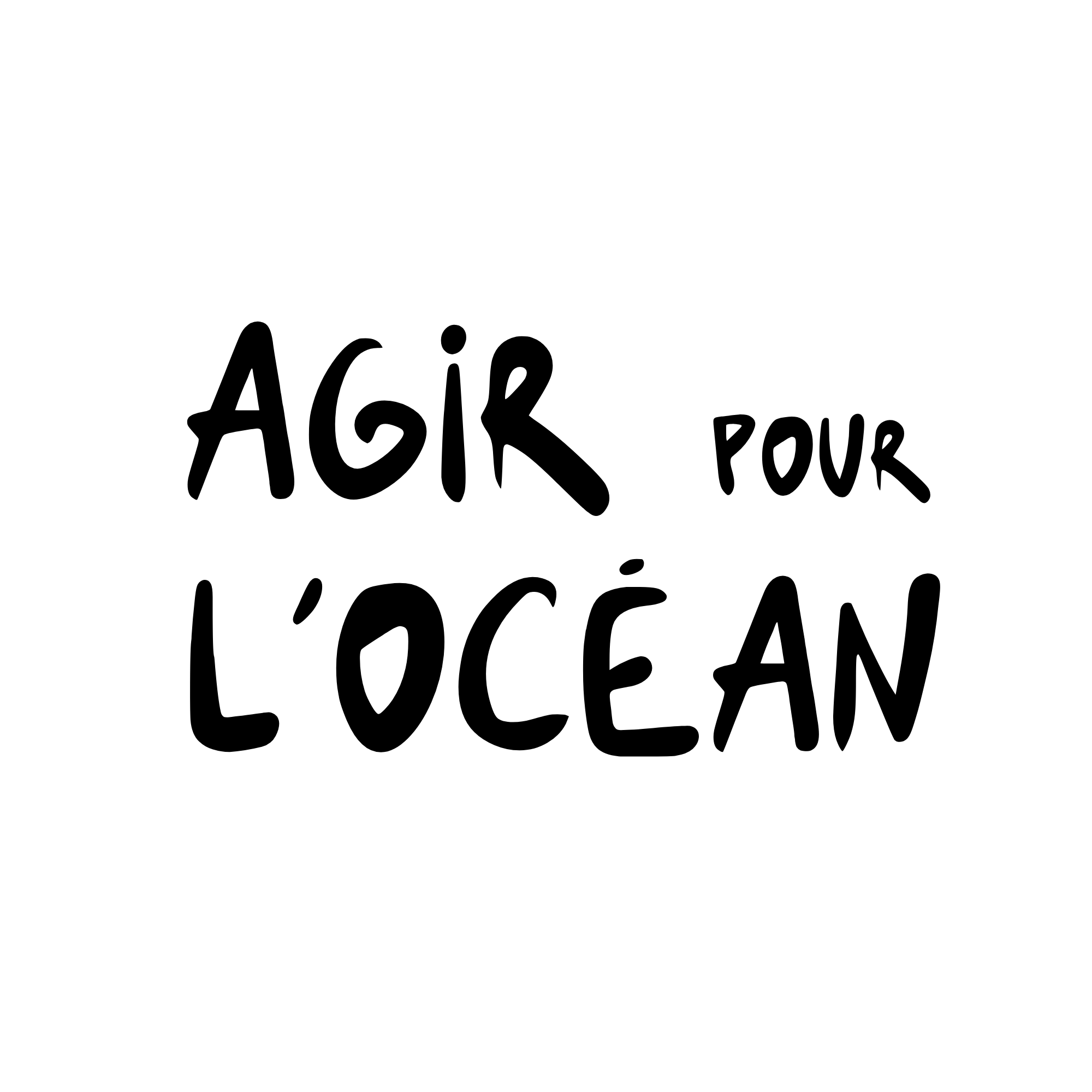 Logo du festival Agir pour l'océan